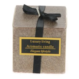 AROMATIC CANDLE BROWN