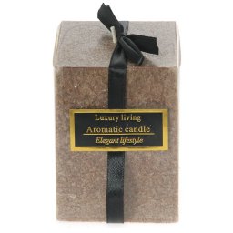 AROMATIC CANDLE BROWN