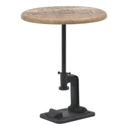 WOODEN METAL TABLE