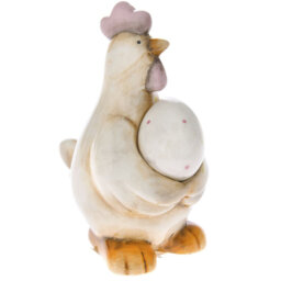 CREAM CERAMIC CHICKEN