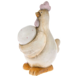 CREAM CERAMIC CHICKEN