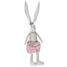 EASTER DECO FABRIC RABBIT